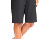 G Gradual Women's 12" Bermuda Long Shorts with Pockets High Waisted Stretch Knee Length Shorts for Women Summer Walking 3XL