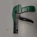 42708 Zip Tie Gun/Cable Tie Install Tool, Adjustable Tension with Built-In Cutter, for Nylon Ties up to 1/4- Black and Green