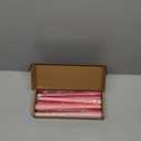 Whaline 12 Pcs Valentine's Day Taper Candles 10 Inch Wax Taper Candles Gradient Pink Red Long Unscented Candle Sticks for Wedding Anniversary Birthday Party