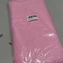 10 Pack Premium Disposable Plastic Tablecloth 54" X 108" Rectangle Table Cover for Birthdays Weddings Christmas Anniversary Buffet Table (Pink)