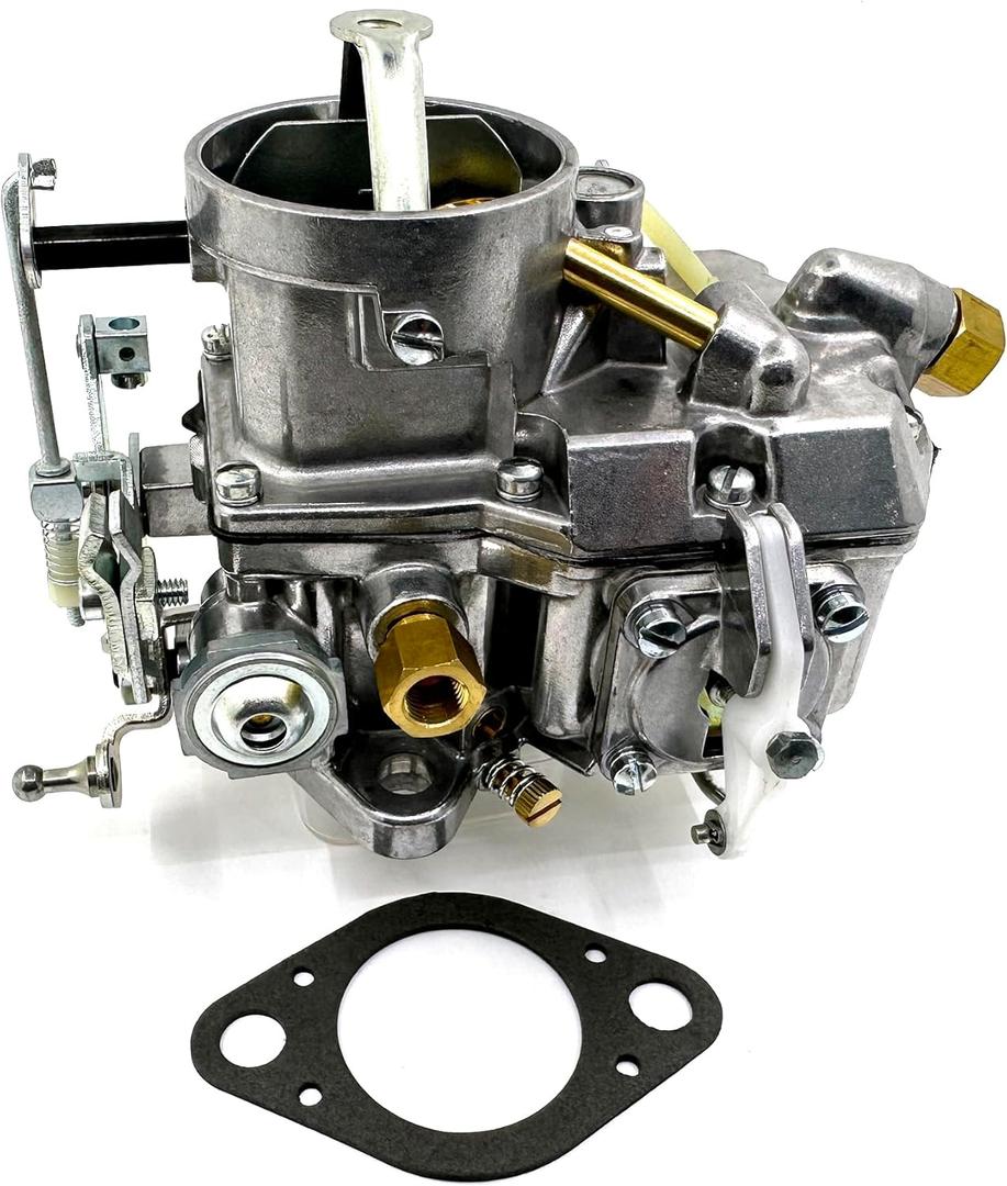 Autolite 1100 Carburetor Manual Choke For 1963-1968 Ford Mustang Falcon Mercury 170&200ci Inline 6 Cylinder automatic transmission 1963 64 F100 Trucks V6 223" & 262".passenger side mount choke cable