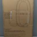 Evolur Eva Baby Changing Pad in Light Gray, Soft, Lightweight and Portable Changing Pad, Fits All Changing Table, Waterproof Firm Padding