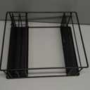 Nieifi Magnetic Shelves for Washing Machine, Heavy Duty, 2 Tier Magnetic Laundry Organizer, Dryer Sheet Holder for Laundry Room Storage, Black