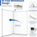60x48 Extra Large Whiteboard for Wall, Magnetic Dry Erase Board for Office | Extra-Large Magnetic Surface, Easy Writing and Erasing, Aluminum Frame, ABS Corners and Marker Tray for Office and Classroom