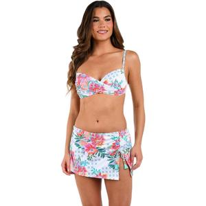 La Blanca Women's Over-the-Shoulder Wrap Bikini Swimsuit Top, US 6 