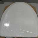 Bemis 1500EC 390 Lift-Off Wood Elongated Toilet Seat, Cotton White (Pack of 1)