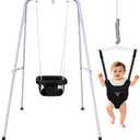 2 in 1 Baby Jumper with Swing, Indoor and Outdoor Use, Baby Jumpers and Bouncers