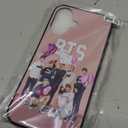 Compatible for iPhone 16 Case, Cool Unique Design Soft TPU Shockproof Case for Men/Women/Girl/Boy(Fashion-BTS-10)