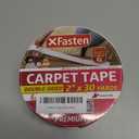 XFasten Double Sided Carpet Tape for Area Rugs, 2 Inch x 30 Yards  Heavy Duty Anti Slip Rug Grip Tape, Works as Rug Grippers, Residue Free, Wood Safe, Easy Removal for Hardwood and Laminated Floors