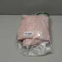 PRETTYGARDEN Quilted Puff Sleeve Sweatshirt Fall Fashion 2024 Trendy Casual Western Ladies Pullover Outfits Clothes (Pink, M)