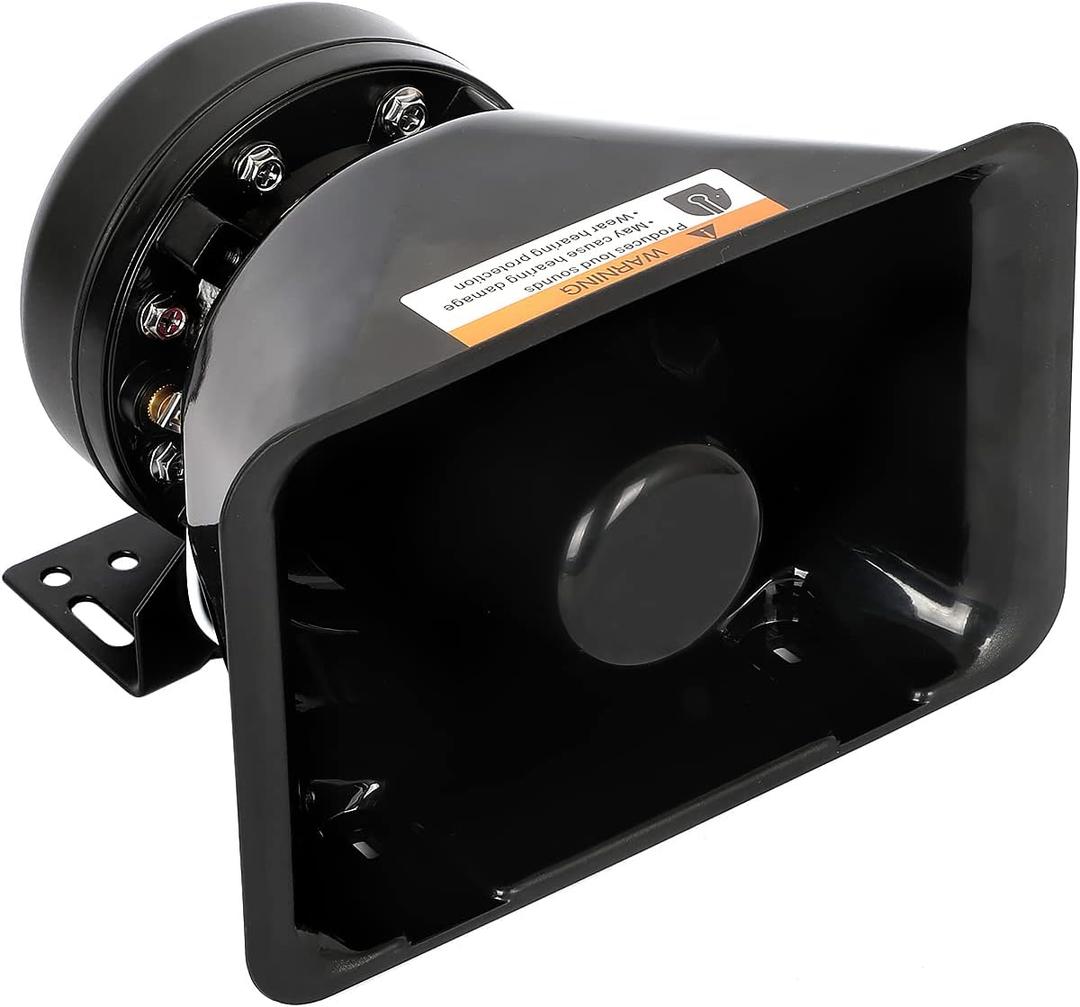 High Performance Siren Speaker Compatible with Any 100-200 Watt 100W 200W, Pack Of 2