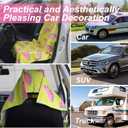 Car Seat Towel Covers Front Seats for Beach Swimming, Sports, Camping,Yoga. Sweating Easy to Clean, Protect from Damage by Sweat, Pets, and Scratches(Watermelon, 1 Pcs)
