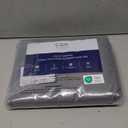 Duvet Cover Twin/Twin XL Size - Extra Soft Twin/Twin XL Size Duvet Cover - Breathable, Easy Care and Fade Free with Zipper Closures & Ties - 68" x 90" Inches - (Dark Grey) Comforter Not Included