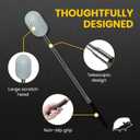 The Ultimate Extendable Back Scratcher, Scalp and Back Massager, & Exfoliator Gifts for Men and Women Double-Sided Itch Reliever, Expandable Scratch Large Surface, Delivers A Deep Soothing Scratch
