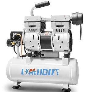 Air Compressor, Ultra Quiet, Only 60dB, 2 Gallon Steel Air Tank, Oil Free, 2.5 CFM at 90 PSI, Fast 14s Recovery Time, Ideal For Shop, Garage, Nail, Pneumatic Tools, 1HP