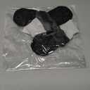 EXPAWLORER Anti Slip Dog Socks to Prevent Licking Paws, Dog Shoes for Cold Winter Snow, Dog Booties for Hardwood Floors, Dog Boots & Paw Protectors with Grippers for Medium Senior Dogs M (Black)