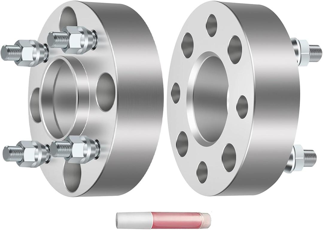 SCITOO 1.5 inch 4X4.5 Hubcentric Wheel Spacers 4x114.3mm to 4x114.3mm 66.1mm Bore Studs 12x1.25 4 Lug Wheel Spacers fit for G20 for M30 Wheel Spacers for 200SX Wheel Spacers 38mm 2Pcs