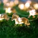 Horse Fairy String Lights Pony Cute Decorative Lights 20 LEDs Night Light 8.5ft USB or Battery Powered with Remote for Bedroom Farmhouse Barn Holiday Thanksgiving Decoration