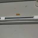 LazBlinds No Drill Zebra Blinds for Windows 46" W x 48" H, White