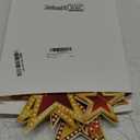 Sinload 35 Pcs Star Centerpieces for Movie Night Party Decorations 3D Movie Night Supplies Star Decorations in 3 Sizes 8" 5" 3" Red Carpet Film Show Theme Birthday Party Table Decor (Multicolor, Vivid)