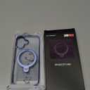 CASEKOO Mist Blue Designed for iPhone 17 Case with 360 Spin Magnetic Stand [Fit for MagSafe][17FT Military Protection] Slim Polished Frame Titanium Alloy Sturdy Stand 6.3'', Mist Blue