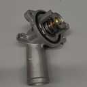 AUTOBABA Upgrade Aluminum Thermostat Housing Assembly Compatible with 2011-2015 Dodge Durango Jeep Grand Cherokee 2012-2018 Jeep Wrangler JK - V6 3.6L - Replace 902-852 5184651AH 5184651AG