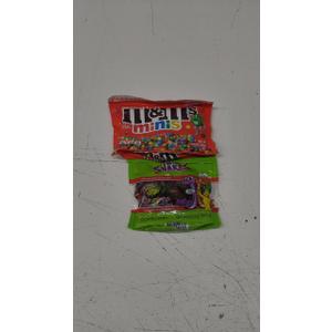 HARIBO Gummi Candy, Twin Snakes Sweet & Sour Gummy Candy, 8.3 Ounce Resealable Share Size Stand Up Bag, Soft & Chewy Snacks, Assorted Fruity Flavors Best By: 09/26 & M&M'S MINIS Peanut Butter Milk Chocolate Snacks, Candy Bulk, Sharing Size 8.6 Oz Resealable Bag, Best By: 08/25 HARIBO Gummi Candy, Twin Snakes Sweet & Sour Gummy Candy, 8.3 Ounce Resealable Share Size Stand Up Bag, Soft & Chewy Snacks, Assorted Fruity Flavors Best By: 09/26 & M&M'S MINIS Peanut Butter Milk Chocolate Snacks, Candy Bulk, Sharing Size 8.6 Oz Resealable Bag, Best By: 08/25