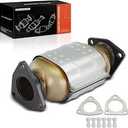 A-Premium Rear Catalytic Converter Kit Direct-Fit Compatible with Honda Accord 2008-2012, Accord Crosstour 2010-2011, Pilot, Odyssey, Ridgeline, Crosstour & Acura TSX, TL, RL, 3.5L 3.7L, EPA Compliant