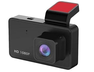 3-Inch HD 1080P Dash Cam for Cars – Wide-Angle Driving Recorder with Night Vision, Loop Recording (Black)