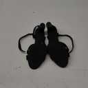 DREAM PAIRS Women's Chunky Heels Open Toe Ankle Strap Sparkly Heels Pump Sandals (9)