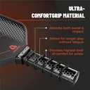 Pickleball Paddles,Fiberglass Pickleball Paddles Set of 2, Lightweight Pickleball Rackets with Pickleball Carrying Bag,for Beginners & Pros (T300&Orange Black)