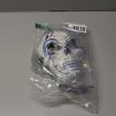 JOYIN Halloween LED Skull Mask with Light Up Gloves, Blue Scary Glow Up Skull and Glow in The Dark Skeleton Mask for Adult Men Women Halloween Cosplay Costumes Accessories, Party Dress Up Prop