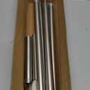 Shower Curtain Rod, 1" Diameter Heavy Duty Tension Shower Rod, Non Slip Adjustable 28-74 inch No Drill Shower Curtain Rods Spring Tension For Bathroom, Shower Stall, No Rust, Brushed Nickel