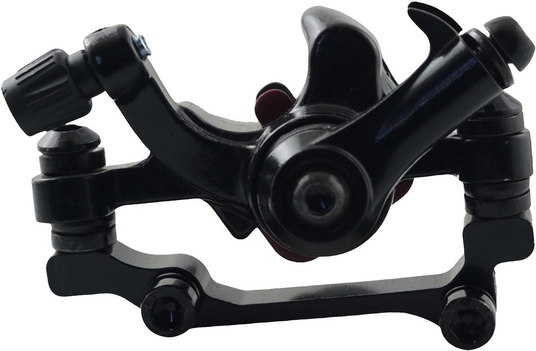 TAODAN Mechanical Disc Brake Caliper Control Unit Front/Rear Wheel Aluminum Alloy Bicycle Disc Brake Includes 2 Screws Diameter 160mm for Electric Scooters