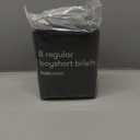 Frida Mom 8pc Postpartum Underwear, Disposable Boyshort Panties (Medium, Black)