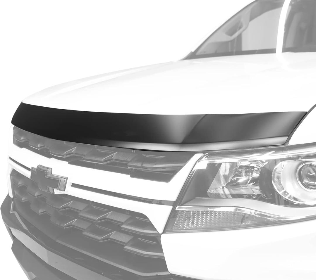 ARMOR UP 7.5"x 80", Satin Black Hood Guard Kit for All Year Jeep Wranger Rubicon JL/JK Gladitor. Fits Compact to Full-Size Pick-Up Trucks, SUVs. TPU Material, Car-Wash Safe, UV Protection, No Fading.