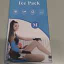 Comfytemp Elbow & Knee Ice Pack Wrap for Injuries, Compression Sleeve for Knees Replacement Surgery, Reusable Gel Hot Cold Pack Recovery for Knee, Elbow, Ankle, Arm, Calf, Leg, Wrist, Get Well Gift (Medium)