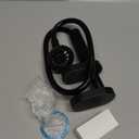 Magnetic Phone Holder for Bed Laying Down with Remote Page Turner, Bedside Gooseneck Phone Stand with Clicker for Reading, Flexible Mount with Wireless Scrolling Ring for iPhone/Tiktok/Short Video