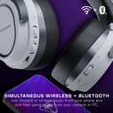 Turtle Beach Stealth 700 Gen 3 Wireless Multiplatform Amplified Gaming Headset for PS5, PS4, PC, Mobile  60mm Drivers, AI Noise-Cancelling Mic, Bluetooth, 80-Hr Battery, Dual Transmitters  White