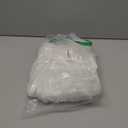 Thermal Thick Fleece Lined Leggings, High Waisted Warm Winter Yoga Pants for Women Running Workout Leggings (Large, White With Pockets)