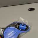 Emperor Pets 26 ft Retractable Dog Leash Blue - Heavy Duty Retractable Pet Leash with Anti-Slip Grip for Medium to Large Dogs up to 110 lbs -Aura BL26