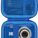 Storage Case Compatible with KODAK PIXPRO Friendly Zoom FZ45 FZ55 16MP Digital Camera (Blue Case)