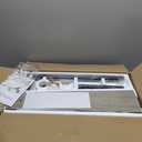 Large Ceiling Fans with Lights: Modern 66 Inch 8 Blade Outdoor Ceiling Fan with Remote APP Control - Dimmable Black Big Fan light Indoor Reversible 6 Speed Quiet DC Motor