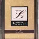 Lawrence Frames Bead Border Design, 4x5, Pewter
