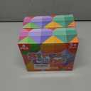 2 x 4 Pack Stress Cube Fidget Toys Large Size Squishy Stress Balls, Extra Large