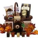 Gift Basket Village - Gobble Gobble, Thanksgiving Gift Basket With Snacks Of The Season