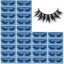 APCYUST Lashes Mink Bulk Wholesale Lashes 5D Fluffy Eyelashes (Doll Eye 30 Pairs)