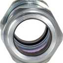 Eastman 4-5/8 Inch Long Pattern Compression Coupling, 1-1/4 Inch IPS, Galvanized Steel, 20568