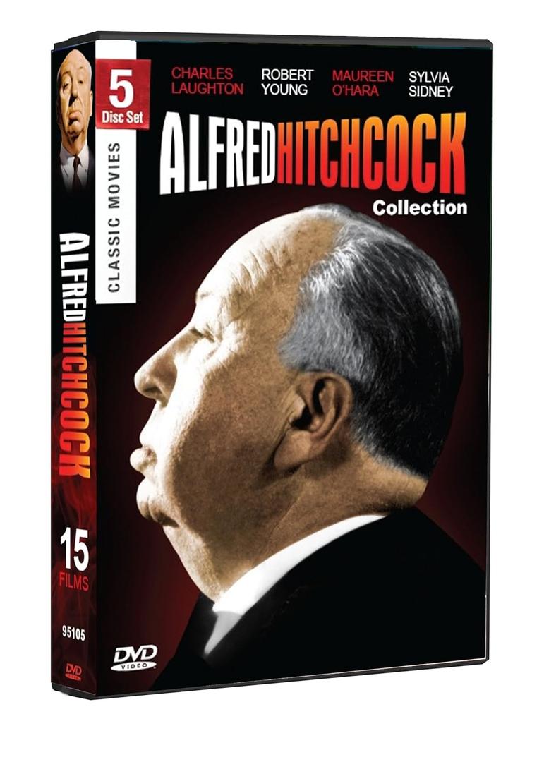 Alfred Hitchcock Collection 13 Classic Films on 5 DVD'S (2005) SEALED 