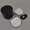 Nessus Reusable Pod Kit for Nespresso Pods Vertuo, Reuse Old Coffee Pods for Nespresso Vertuo: 100 Pcs Aluminum Foil Seal Lid, Holder, Brush, Refillable Vertuo Plus Next Capsule Machine(No Pods Come) (Black)